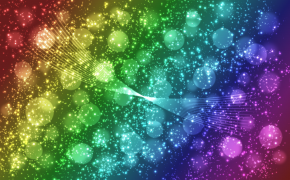 Rainbow Stars High Definition Wallpaper 25077
