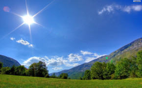 Sunny Day HD Background Wallpaper 25962