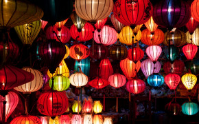 Colourful Lanterns High Definition Wallpaper 25179