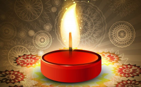 Diwali Candles HD Background Wallpaper 25213