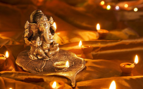 Ganesha Diwali HD Wallpaper 25407