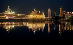 Amritsar Golden Temple Diwali HD Desktop Wallpaper 25168