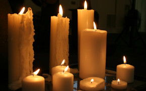 Wax Candles Background Wallpaper 25519