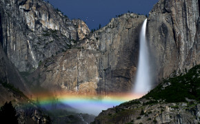 Yosemite Falls HD Background Wallpaper 26018