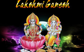 Goddess Lakshmi And Ganesha Widescreen Wallpapers 25434
