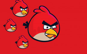 Angry Birds Red Background Wallpapers 26051