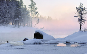 Ice River Background Wallpapers 25694