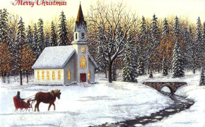 Christmas Church HD Wallpaper 26146
