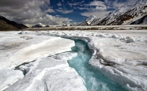 Ice River HQ Background Wallpaper 25702