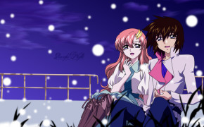 Kira Yamato And Lacus Clyne Widescreen Wallpapers 26300