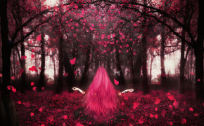 Pink Forest Widescreen Wallpapers 25815