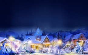 Christmas Scenery Widescreen Wallpapers 26162