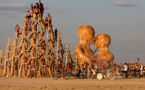 Burning Man Festival Background Wallpaper 26842