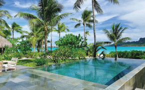 Four Seasons Resort Bora Bora HD Background Wallpaper 27206