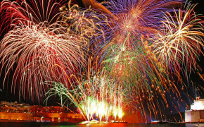 Fireworks New Year Wallpaper HD 27199