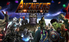 Avengers Infinity War Cast Background Wallpaper 27142