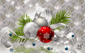 New Year Bell Ball Decorations Wallpaper 27284