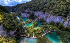Plitvice Lakes National Park Croatia Desktop Wallpaper 27354
