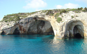 Blue Caves Zakynthos Island Greece High Definition Wallpaper 27154