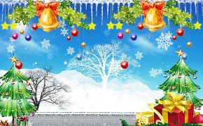 New Year Bell Ball Decorations Widescreen Wallpapers 27285