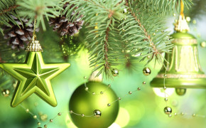 New Year Bell Ball Decorations HD Wallpapers 27279