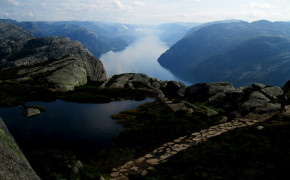 Pulpit Rock Preikestolen Norway HD Desktop Wallpaper 27366