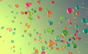 New Year Balloons Desktop Wallpaper 27250