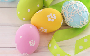 Cute Easter Eggs Wallpaper 02923