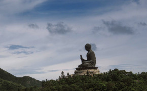 Tian Tan Buddha On Lantau Island Hong Kong HD Desktop Wallpaper 27426
