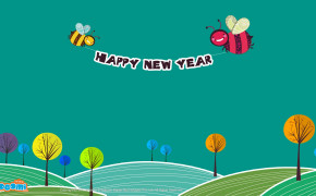 New Year Banner HQ Desktop Wallpaper 27268