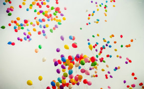 New Year Balloons High Definition Wallpaper 27255