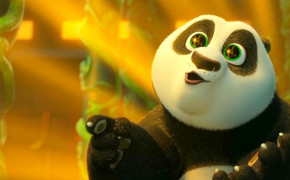 Cute Po In Kung Fu Panda 3 Wallpaper 00015