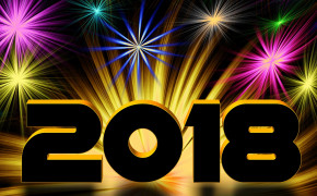 Welcome 2018 Happy New Year Wallpaper 27600