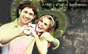 Romantic Couple Made Heart With Hand Wallpaper 27576