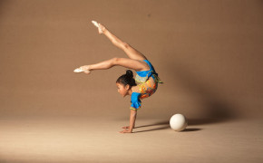 Rhythmic Gymnastics Background Wallpaper 28177