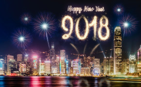 City Fireworks 2018 Happy New Year Wallpaper 27521