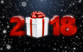 Gift Box Letter Happy New Year 2018 Wallpaper 27537