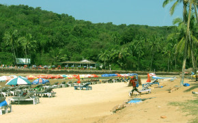 Baga Beach Goa View Wallpaper