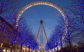 London Eye The Biggest Wheel In The World Wallpaper