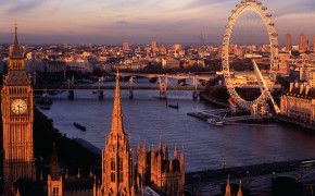 London Eye Height Wallpaper