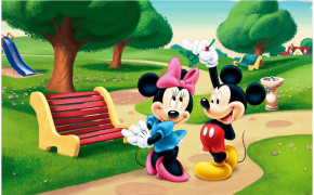 Disney Mickey Mouse Minnie Mouse Wallpaper