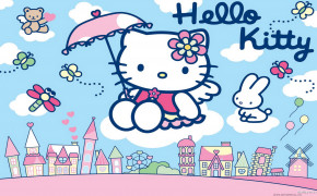 Hello Kitty Rain Wallpaper