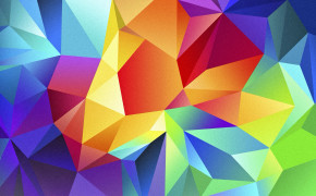 Geometry Colorful Polygon Wallpaper