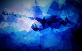 Abstract Blue Background Vector Wallpaper