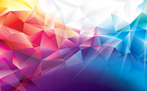 Geometry Colorful Polygon Background Wallpaper