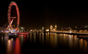 London Eye The Biggest Wheel In The River Wallpaper