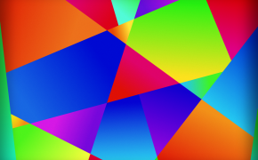 Colorful Geometry Polygon Wallpaper