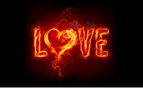 Fire Love Wallpaper