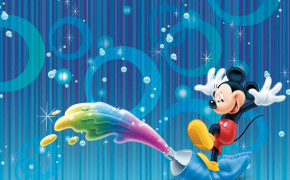 Disney Mickey Mouse Splash Wallpaper