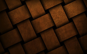 Brown Abstract Weave Wallpaper